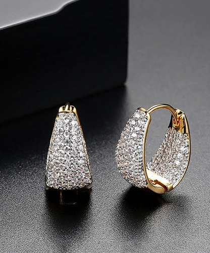 Women's 14K Gold Fine Hoop Earrings