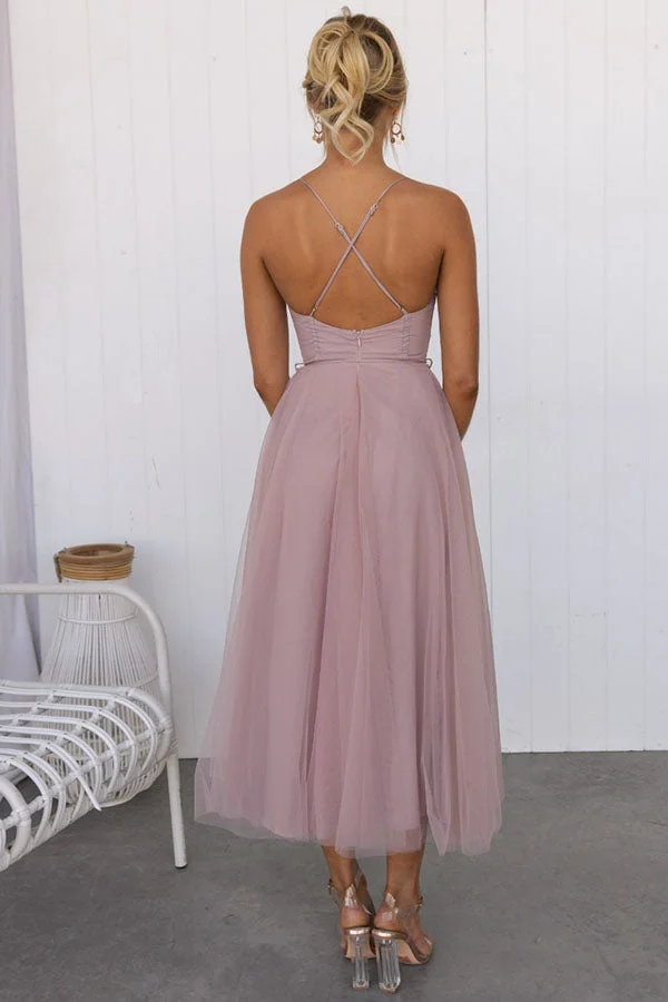 Chiffon Halter Party Extra Long Dress