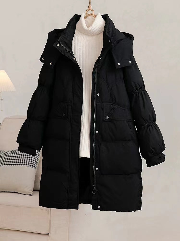 Fashion Long Down Jacket Coat