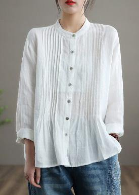 Linen Shirt Tunic Women's Ramie Shirt