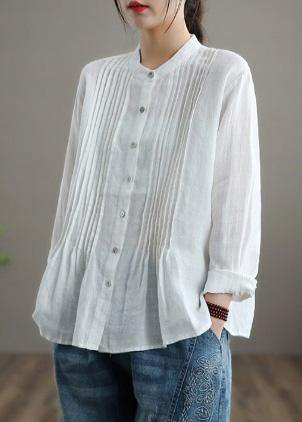 Linen Shirt Tunic Women's Ramie Shirt