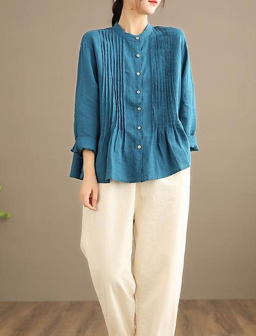 Linen Shirt Tunic Women's Ramie Shirt