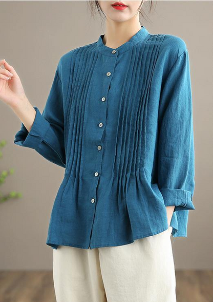 Linen Shirt Tunic Women's Ramie Shirt