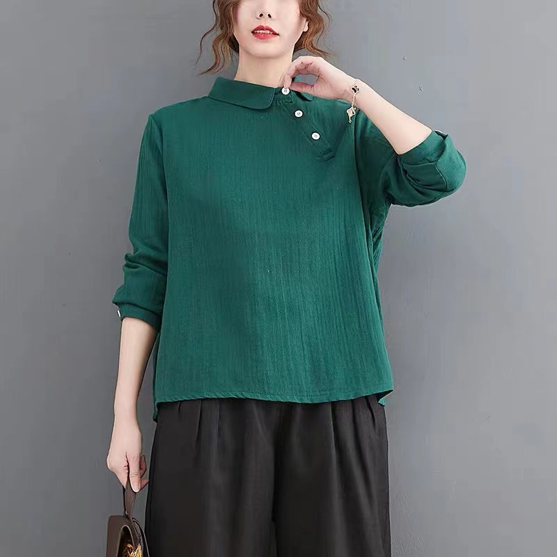 Asymmetric Design Women's Shirt