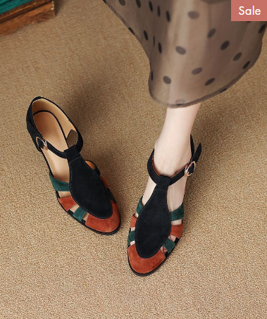 Casual Hand-Made Floral Satin Pointed Flats