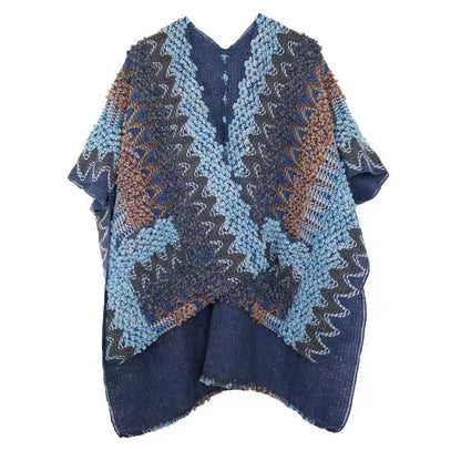 Vintage Bohemian Cardigan Poncho