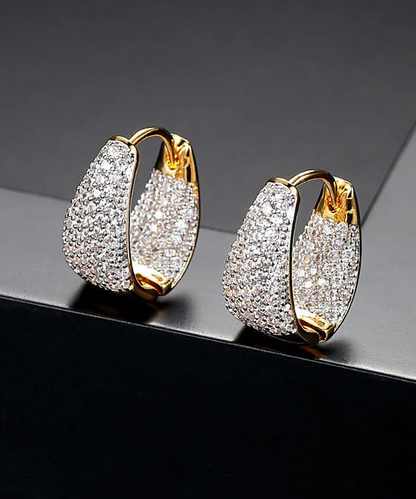 Women's 14K Gold Fine Hoop Earrings