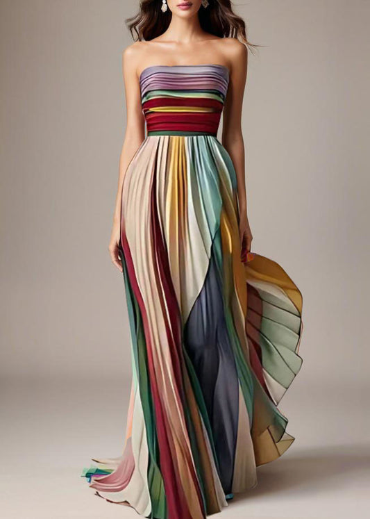 Sheath Colourful Gown Dress