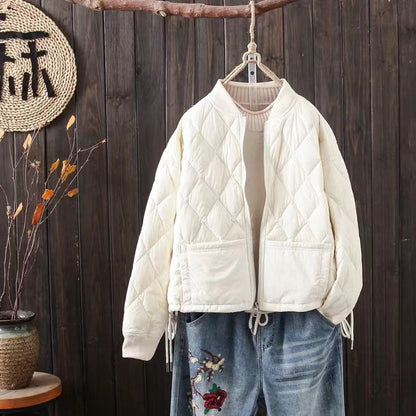 Fashion Pocket Patchwork Jacket