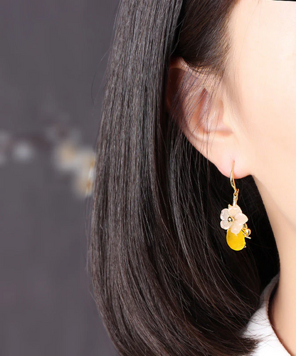 Women's Fashion Flower Drop Earrings