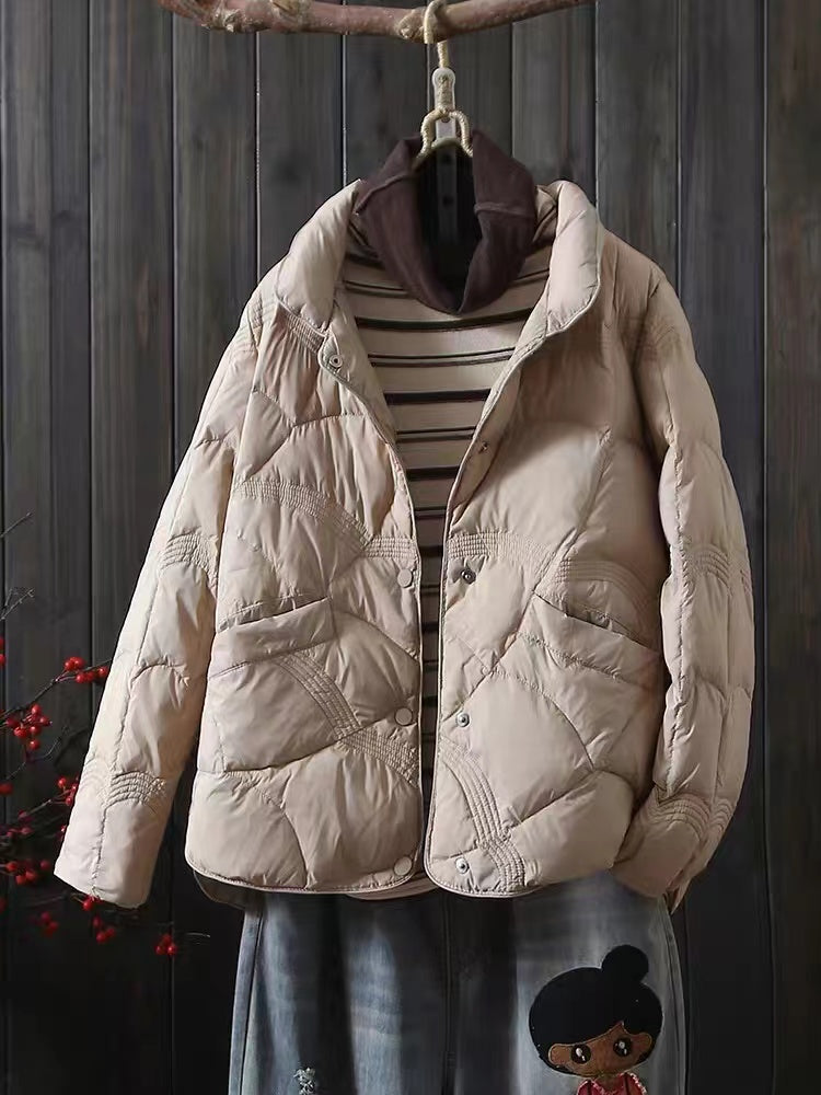 Fashion short down jacket coat