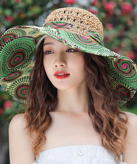 Bohemian Cutout Straw Hat