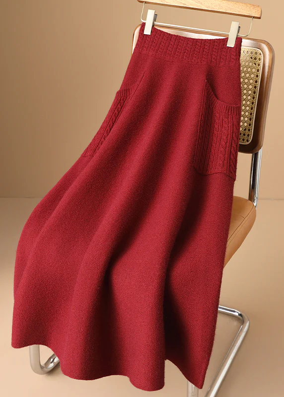 Women's Pocket Wool Knit Dress