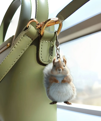 Plush Squirrel Phone Chain Elf Accessories