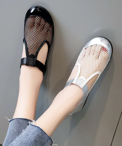 Breathable Mesh Cutout Walking Sandals