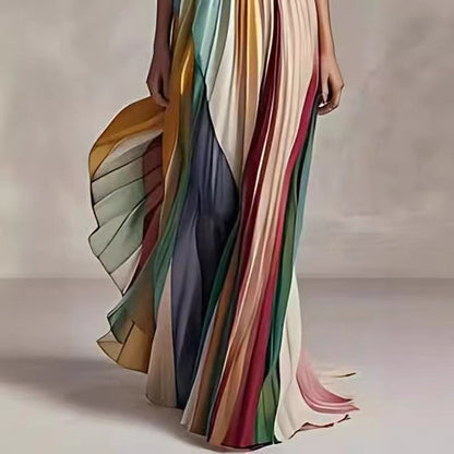 Sheath Colourful Gown Dress