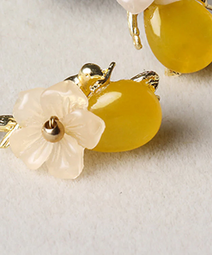 Women's Fashion Flower Drop Earrings