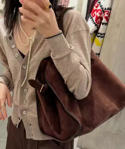 Fashionable large-capacity handbag