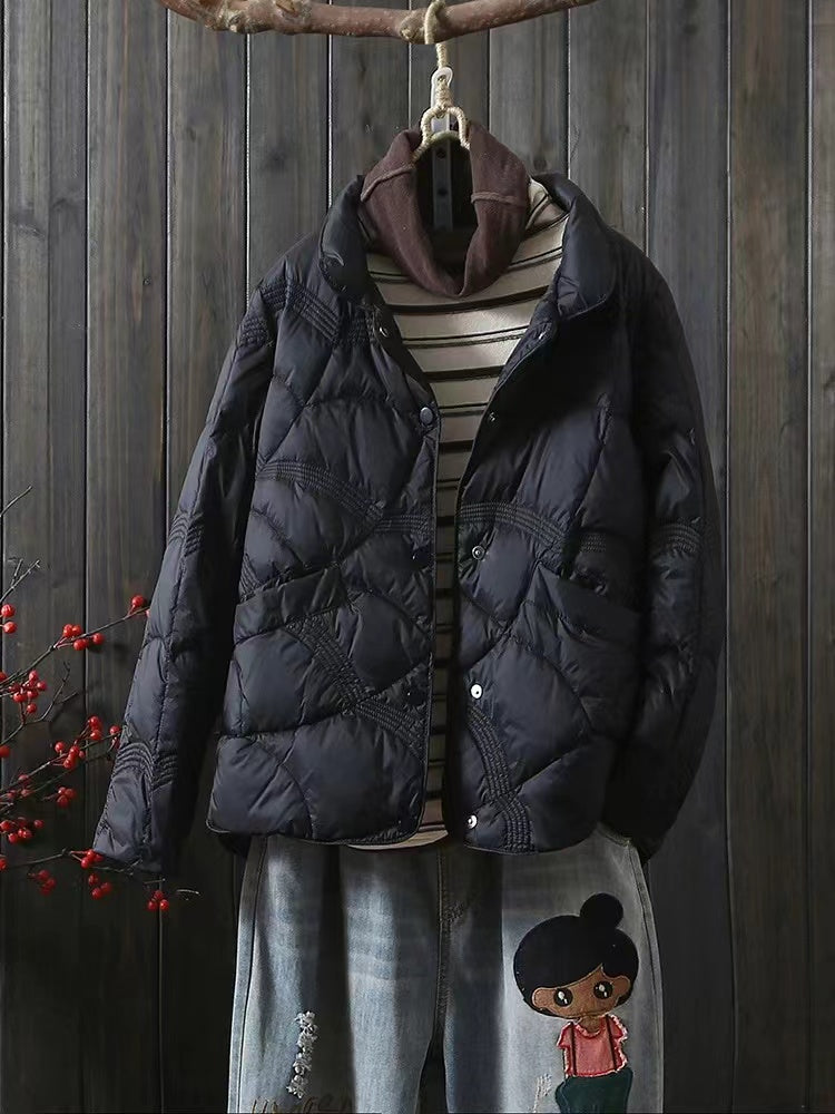 Fashion short down jacket coat