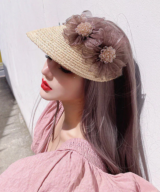 Fashion Duo Hollow Top Sun Hat