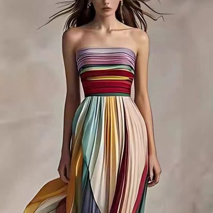 Sheath Colourful Gown Dress