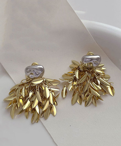 Fashion Sterling Gold and Silver Plated Earrings