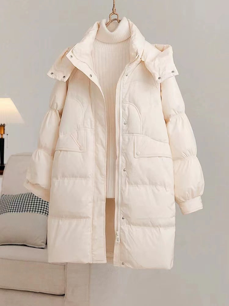 Fashion Long Down Jacket Coat